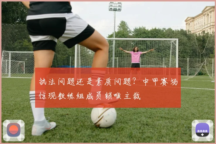 执法问题还是素质问题？中甲赛场惊现教练组成员锁喉主裁
